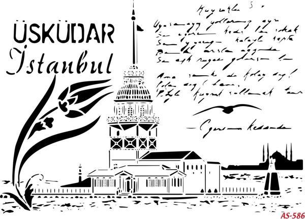 A4 SERİSİ STENCIL AS586 21X29 - Image 1