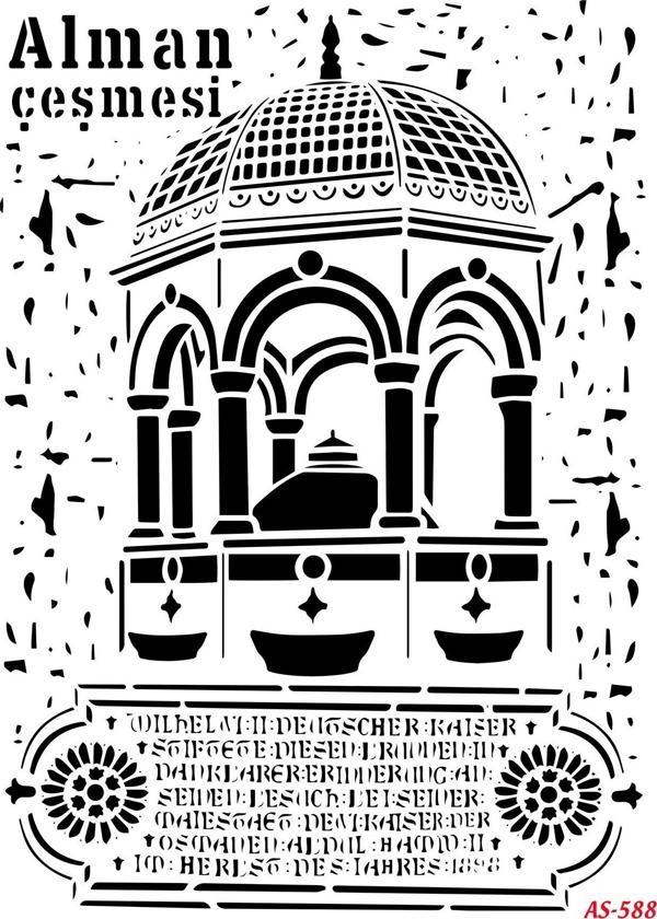 A4 SERİSİ STENCIL AS588 21X29 - Image 1