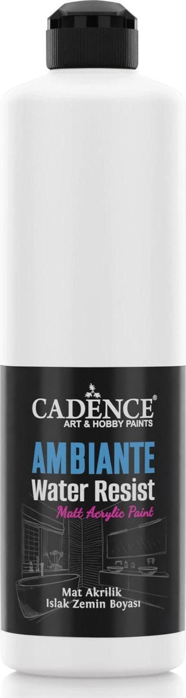 AMBIENTE ISLAK ZEMİN BOYASI AW-01 BEYAZ 500ML + KATALİZÖR 20GR - Image 1
