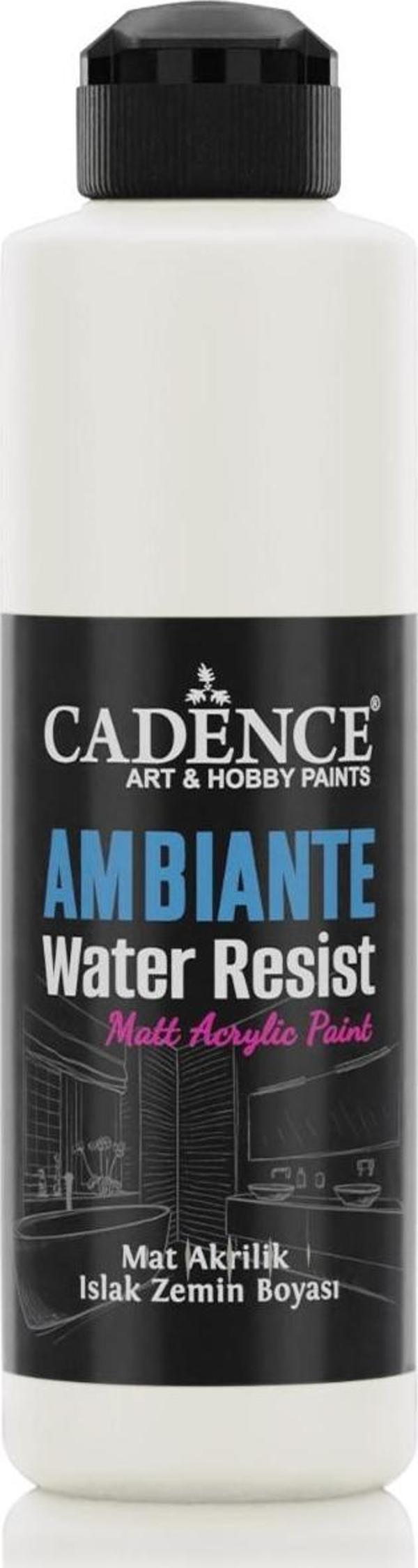 AMBIENTE ISLAK ZEMİN BOYASI AW-02 PAK BEYAZ 250ML + KATALİZÖR 10GR - Image 1
