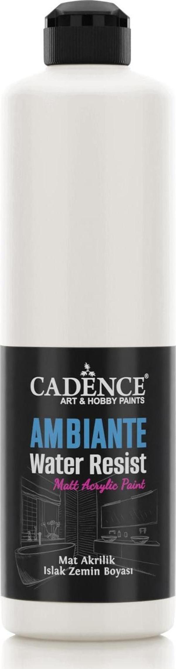 AMBIENTE ISLAK ZEMİN BOYASI AW-04 ANTİK BEYAZ 500ML + KATALİZÖR 20GR - Image 1