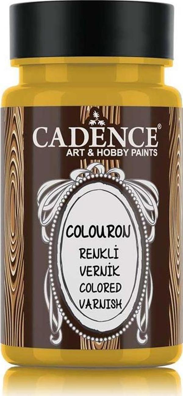COLOUR ON RENKLİ VERNİK CV-01 SARI 90ML - Image 1