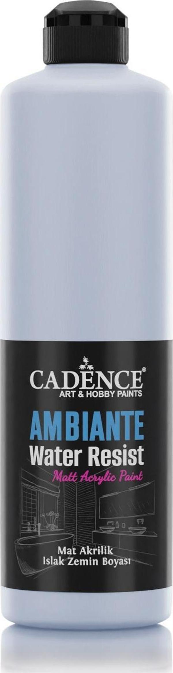 AMBIENTE ISLAK ZEMİN BOYASI AW-08 ARDUVAZ GRİ 500ML + KATALİZÖR 20GR - Image 1