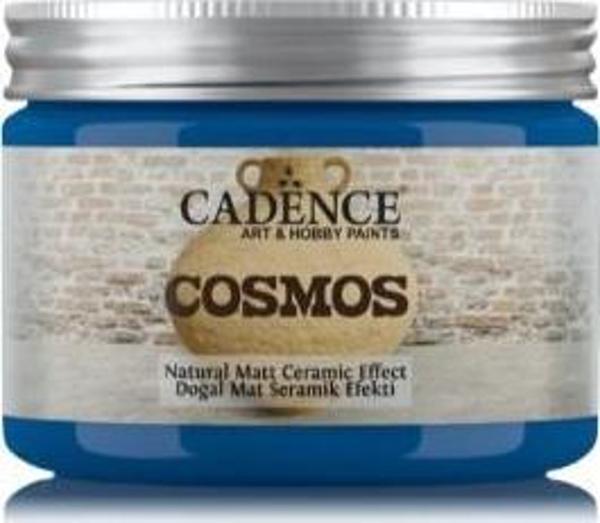 COSMOS DOĞAL MAT SERAMİK EFEKT CS-06 ROYAL MAVİ 150ML - Image 1