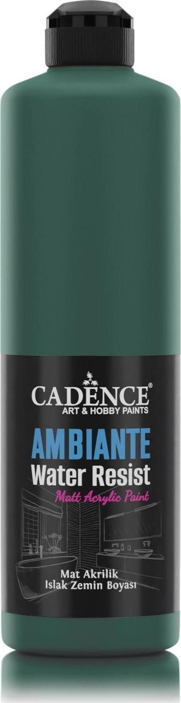 AMBIENTE ISLAK ZEMİN BOYASI AW-14 ZÜMRÜT 500ML + KATALİZÖR 20GR - Image 1