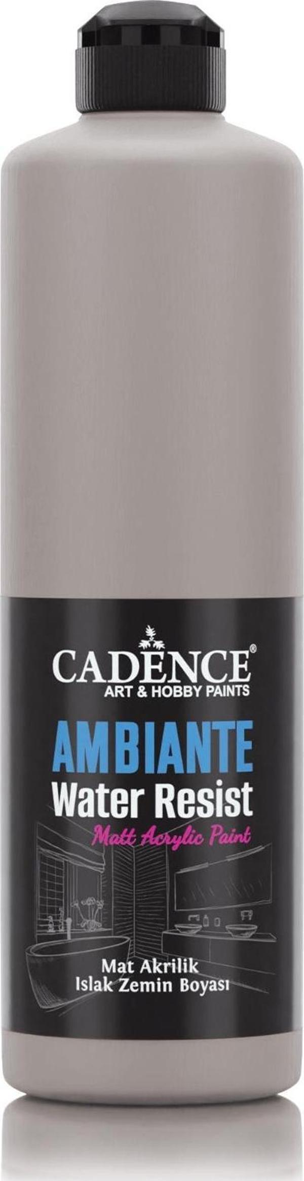 AMBIENTE ISLAK ZEMİN BOYASI AW-19 VİZON GRİ 500ML + KATALİZÖR 20GR - Image 1