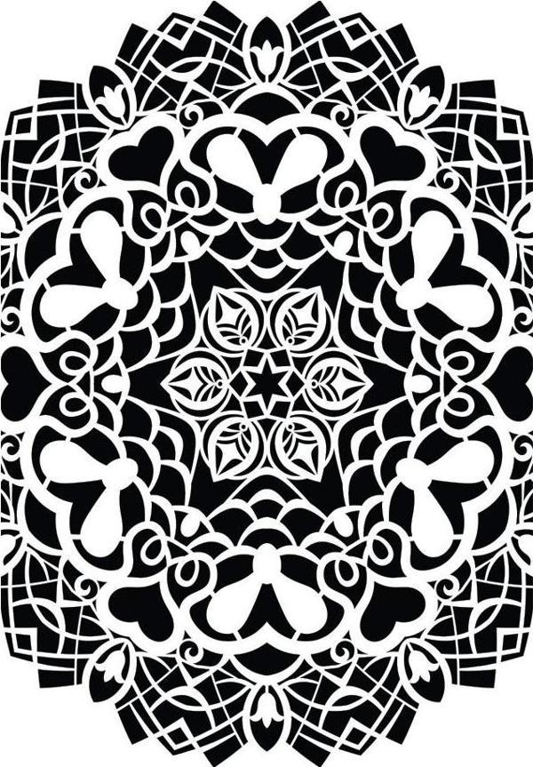 DC STENCIL MODEL-28 25X36	 - Image 1
