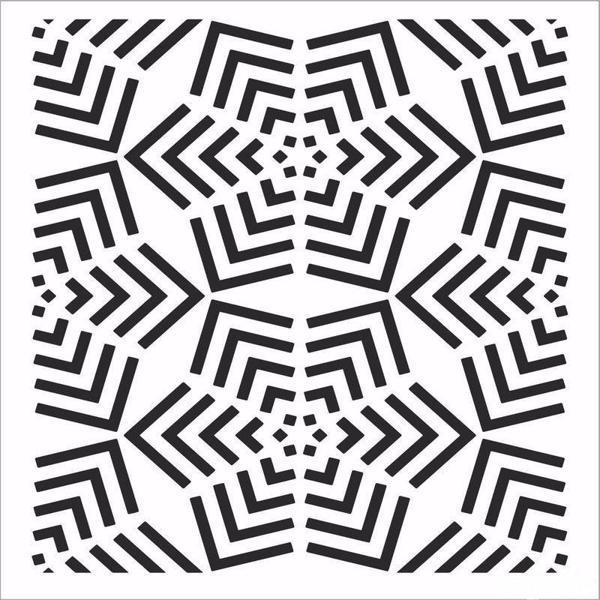 HDM148 Home Dekor Midi Stencil (25X25) - Image 1