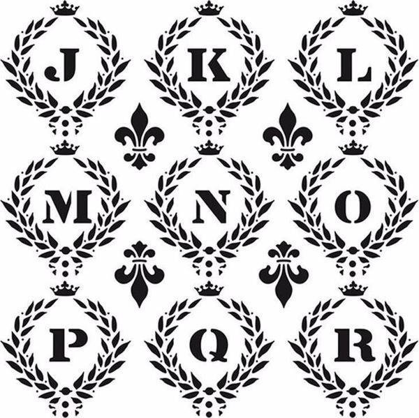 HDM15 Home Dekor Midi Stencil (25X25) - Image 1