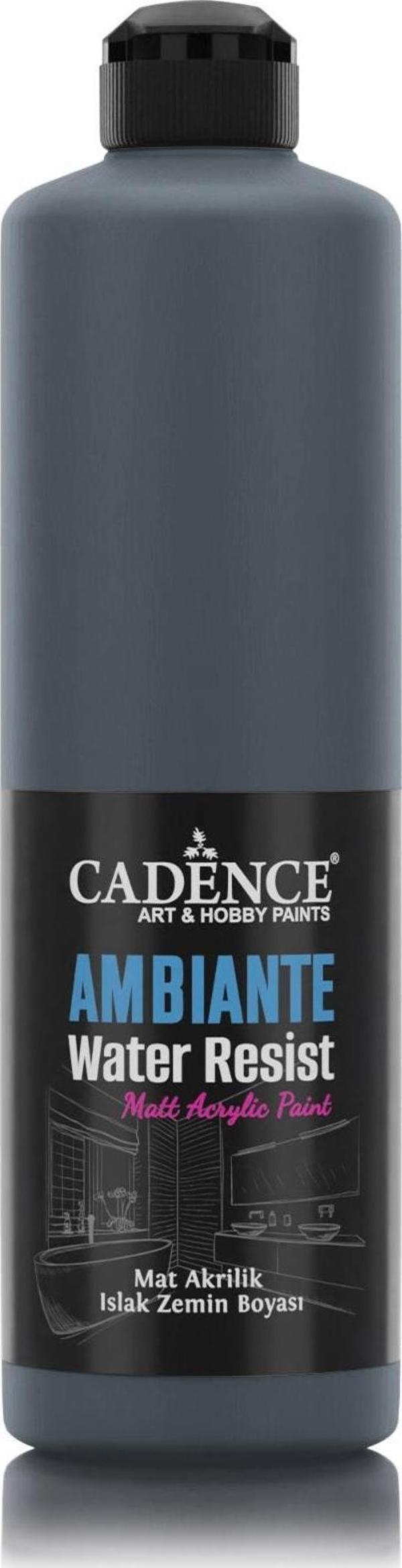 AMBIENTE SUYA DAY. AKR. BOYA AW-23 ANTRASİT SİYAH 500ML + KATALİZÖR 20GR - Image 1