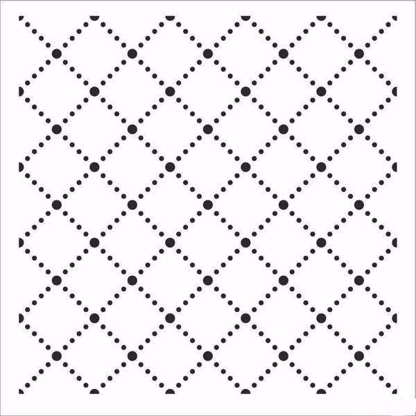 HDM158 Home Dekor Midi Stencil (25X25) - Image 1