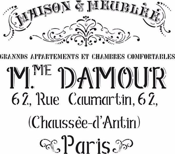 HDM28 Home Dekor Midi Stencil (25X25) - Image 1