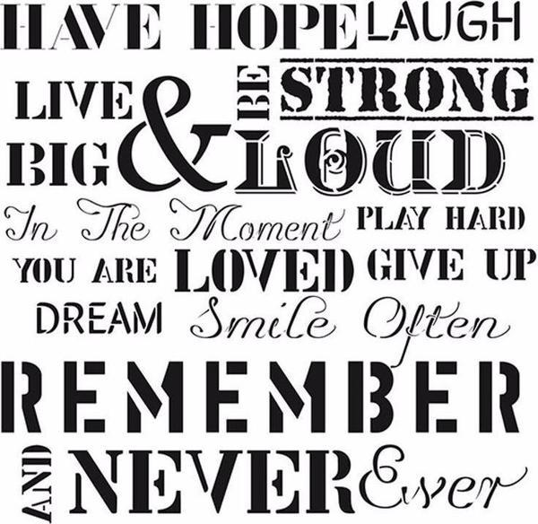 HDM57 Home Dekor Midi Stencil (25X25) - Image 1