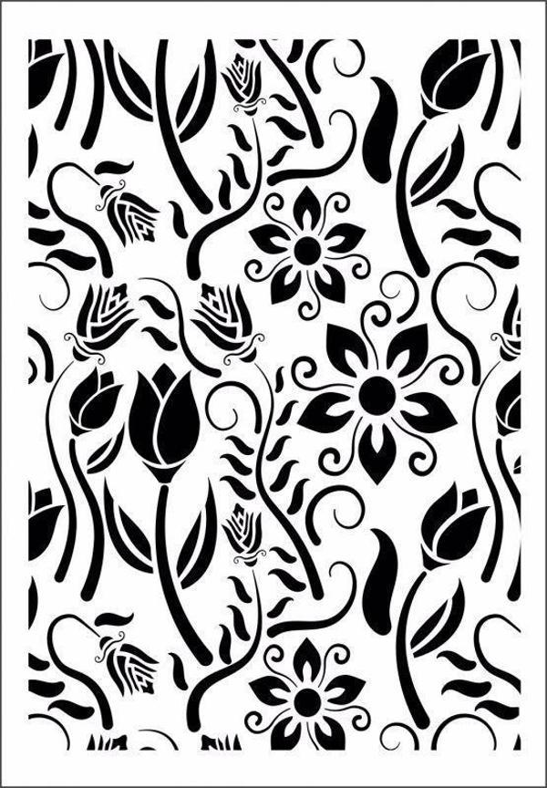 FCS STENCIL MODEL-5 21X30 - Image 1