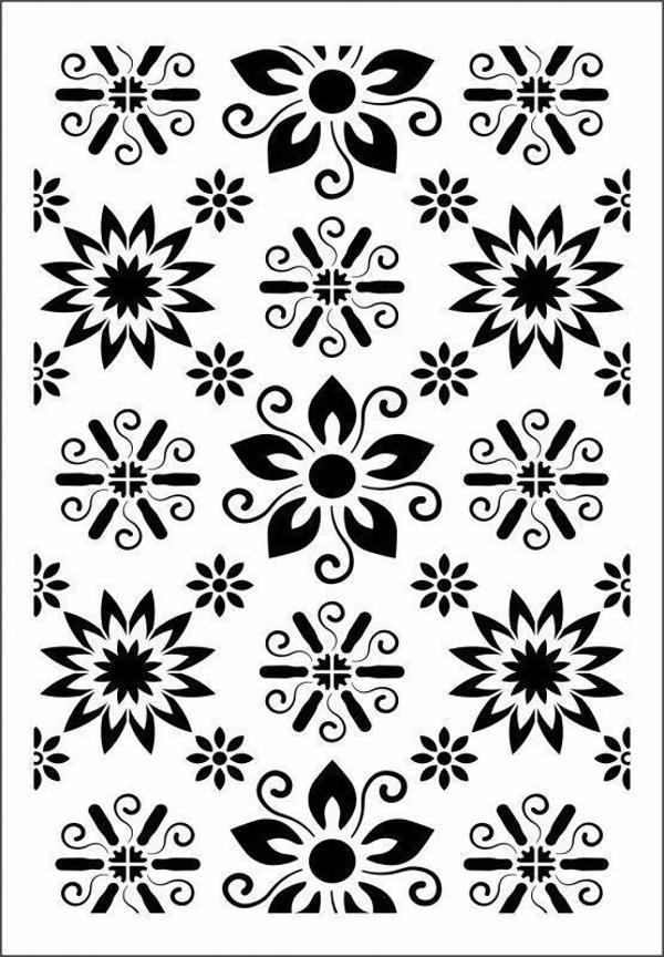 FCS STENCIL MODEL-9 21X30 - Image 1