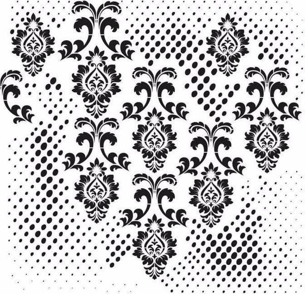 GRUNGE STENCIL MİNİ GCSM-007 25X25 - Image 1