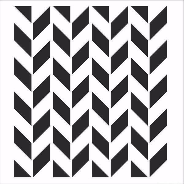 HOME DECOR MİNİ STENCIL HDM-133 25X25 - Image 1