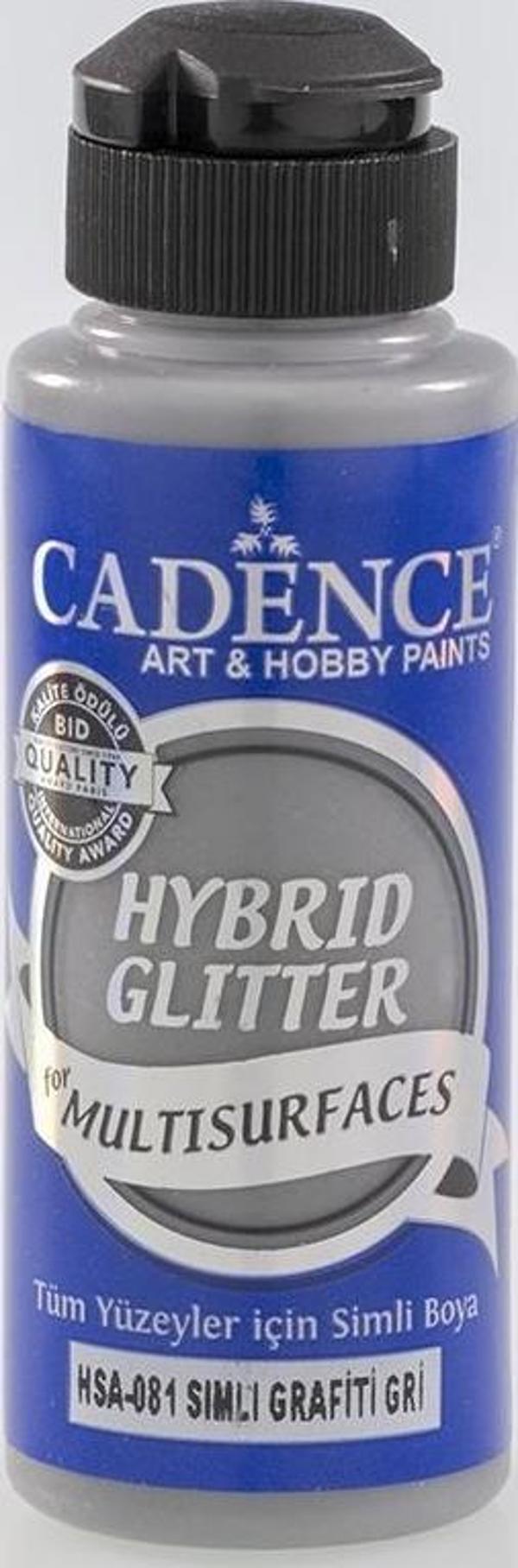 HYBRID AKRİLİK MULTİSURFACE SİMLİ ALTIN HSA-081 GRAFİTİ GRİ 120ML - Image 1