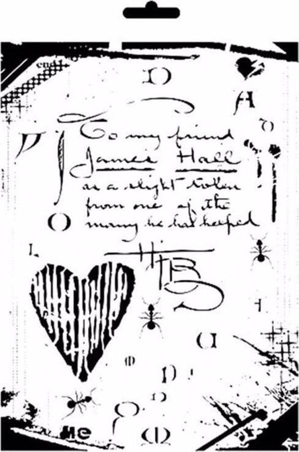 MIX MEDİA STENCIL MA SERİSİ MA03 21X29 - Image 1