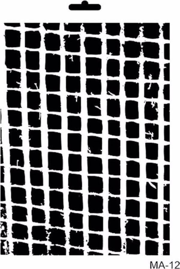 MIX MEDİA STENCIL MA SERİSİ MA12 21X29 - Image 1