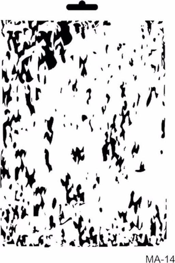 MIX MEDİA STENCIL MA SERİSİ MA14 21X29 - Image 1