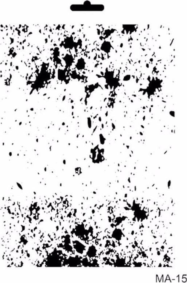 MIX MEDİA STENCIL MA SERİSİ MA15 21X29 - Image 1