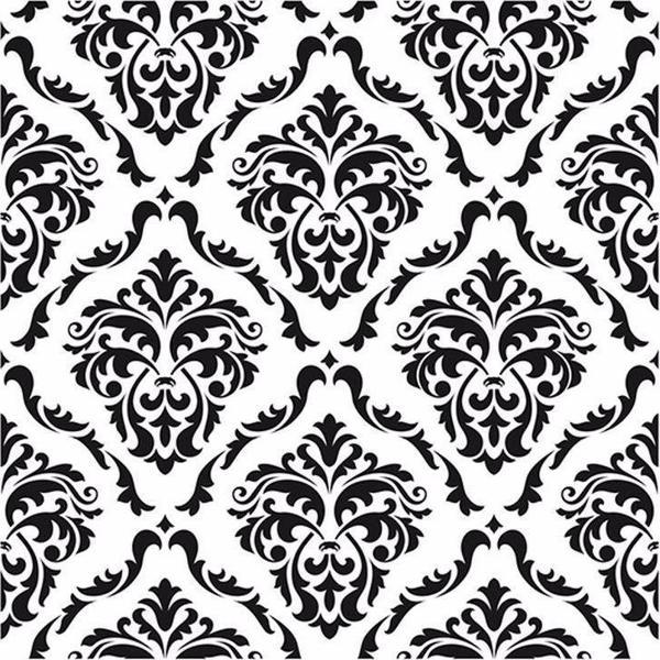 HOME DECOR MİNİ STENCIL HDM-69 25X25 - Image 1