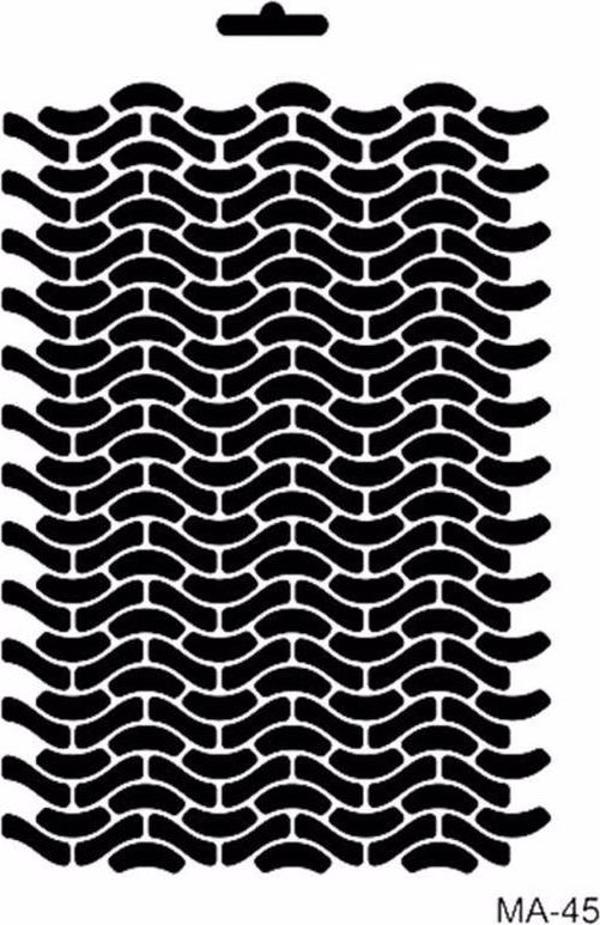MIX MEDİA STENCIL MA SERİSİ MA45 21X29 - Image 1