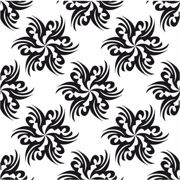 HOME DECOR MİNİ STENCIL HDM-81 25X25 - Image 1