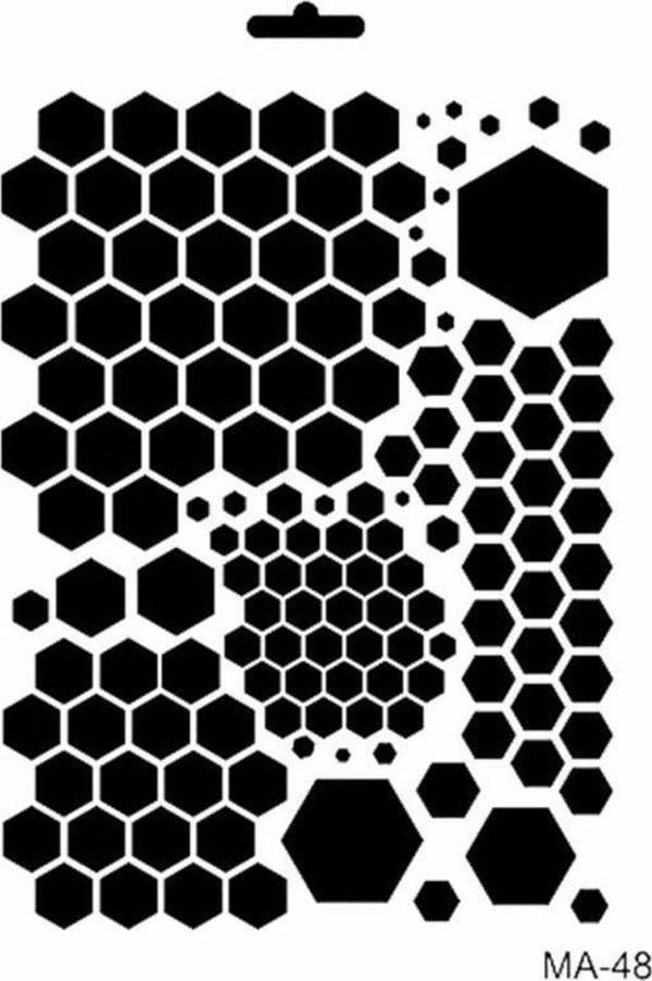 MIX MEDİA STENCIL MA SERİSİ MA48 21X29 - Image 1