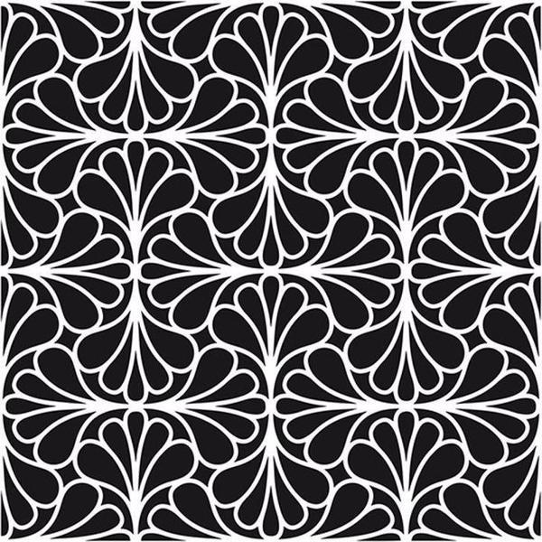 HOME DECOR MİNİ STENCIL HDM-87 25X25 - Image 1