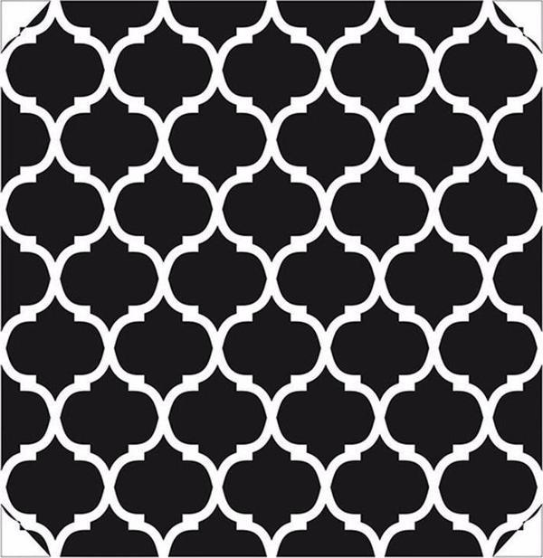 HOME DECOR MİNİ STENCIL HDM-96 25X25 - Image 1