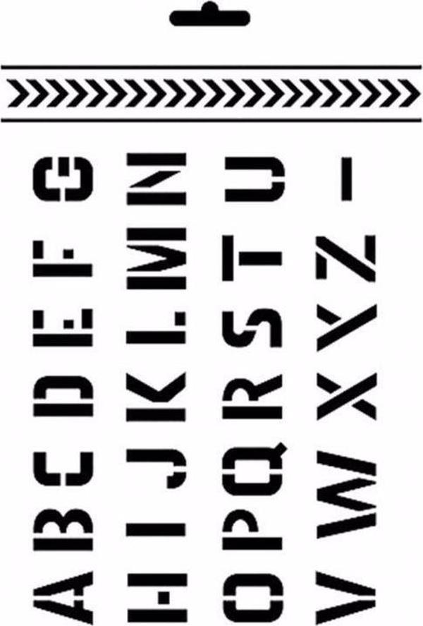 MIX MEDİA STENCIL MA SERİSİ MA60 21X29 - Image 1