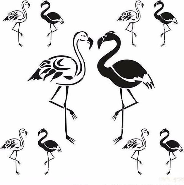 HOME DECOR STENCIL HD-176 45X45 - Image 1