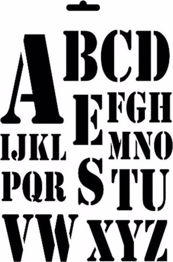 MIX MEDİA STENCIL MA SERİSİ MA63 21X29 - Image 1