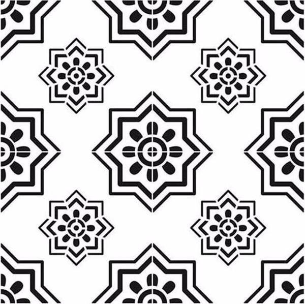HOME DECOR STENCIL HD-178 45X45 - Image 1