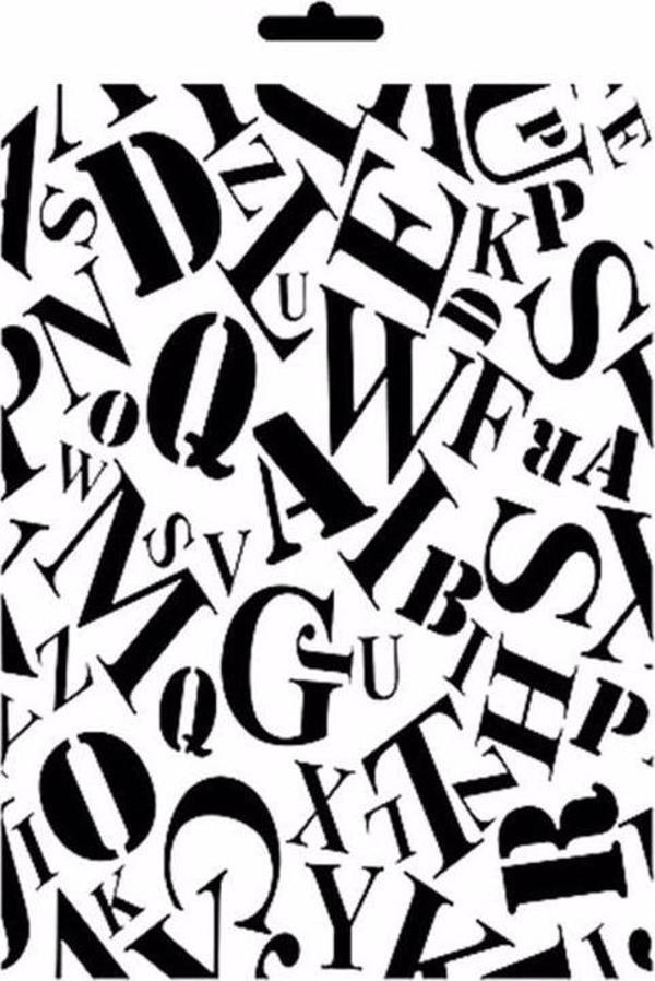 MIX MEDİA STENCIL MA SERİSİ MA65 21X29 - Image 1