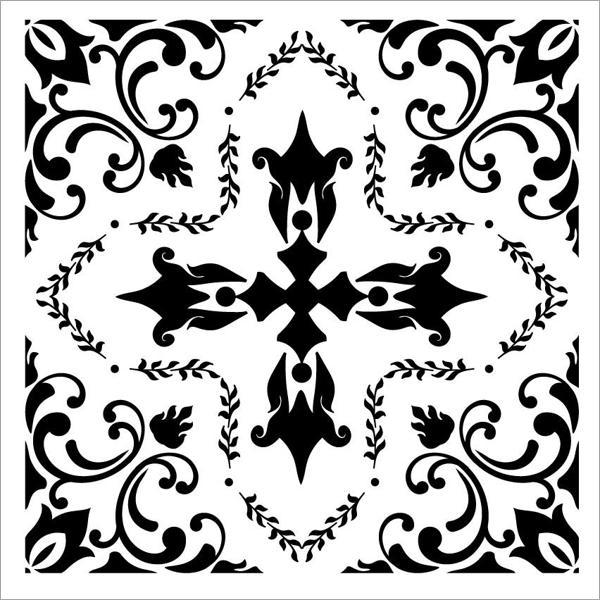 TCS-017 KARO STENCIL - Image 1