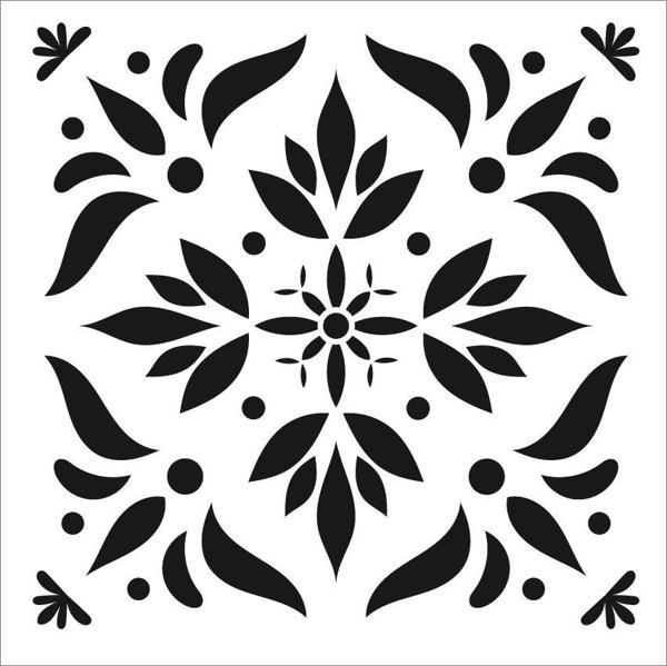 TCS-022KARO STENCIL - Image 1