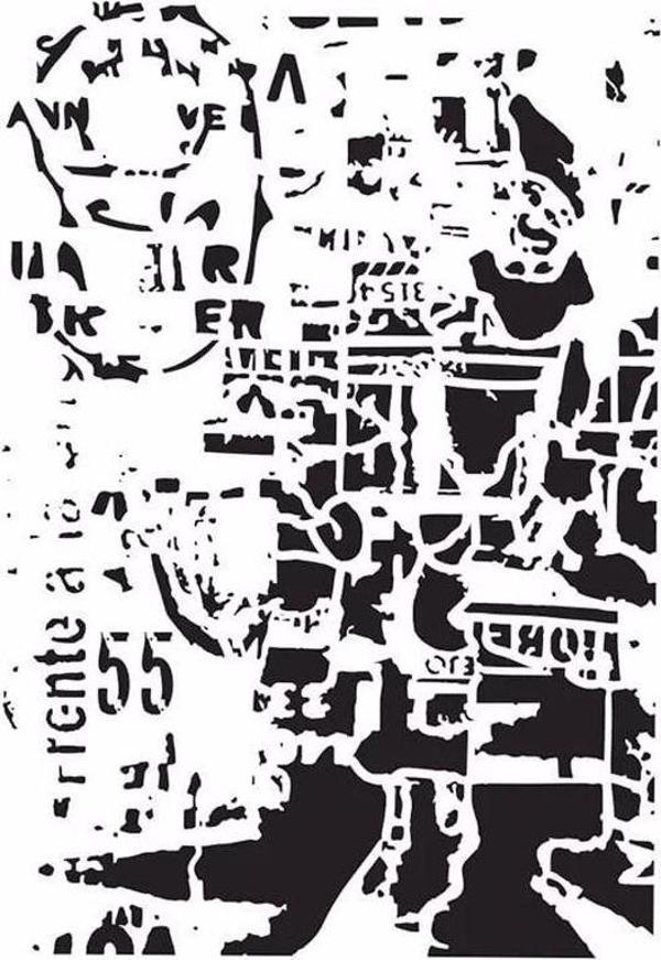 MIX MEDİA STENCIL MA SERİSİ MA76 21X29 - Image 1