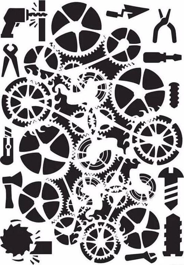 MIX MEDİA STENCIL MA SERİSİ MA82 21X29 - Image 1