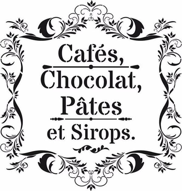 HOME DECOR STENCIL HD-30 45X45 - Image 1