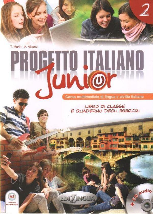 Progetto Italiano Junior 2 Libro di Classe & E +CD - Nüans - Image 1