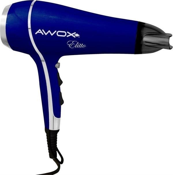 Awox Elit Saç Kurutma Makinesi Parlament Mavi - Profesyonel Kuaför Dc Motor - Image 1