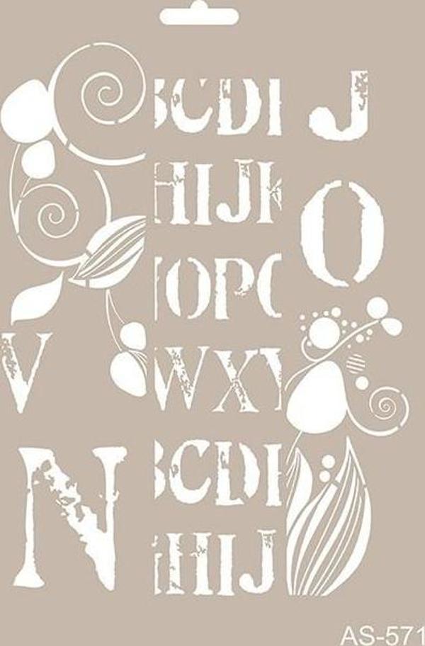 AS571 - A4 Stencil - Image 1