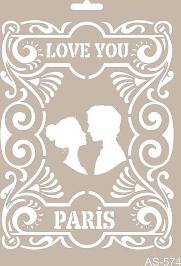 AS574 - A4 Stencil - Image 1