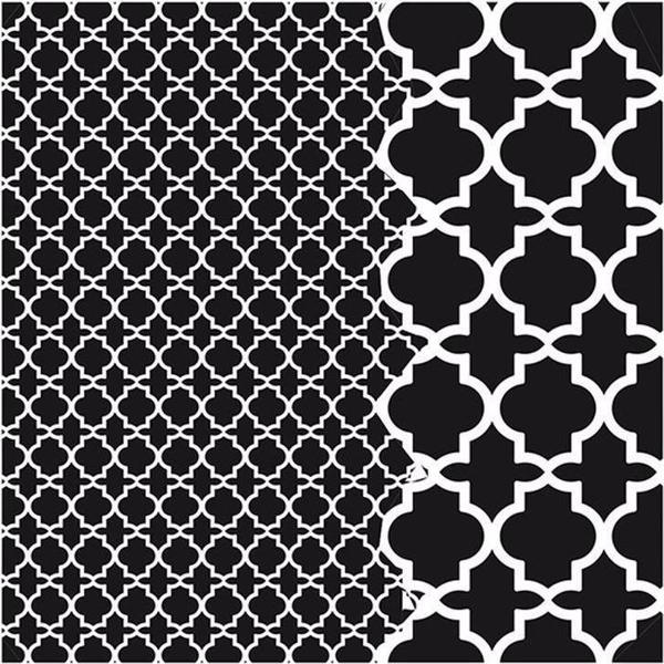 HD097 Home Dekor Stencil 45x45 - Image 1