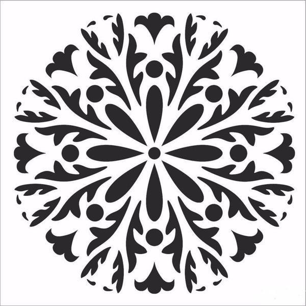 HD112 Home Dekor Stencil 45x45 - Image 1