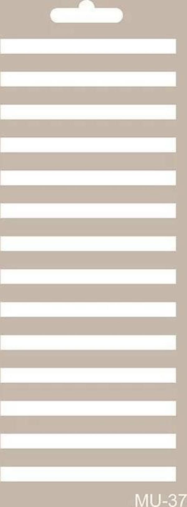 MIX MEDİA STENCIL MU SERİSİ MU37 10X25 - Image 1
