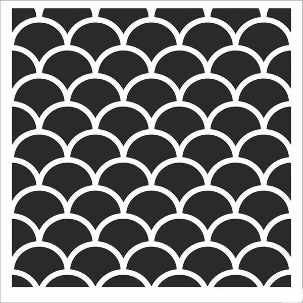 HD155 Home Dekor Stencil 45x45 - Image 1